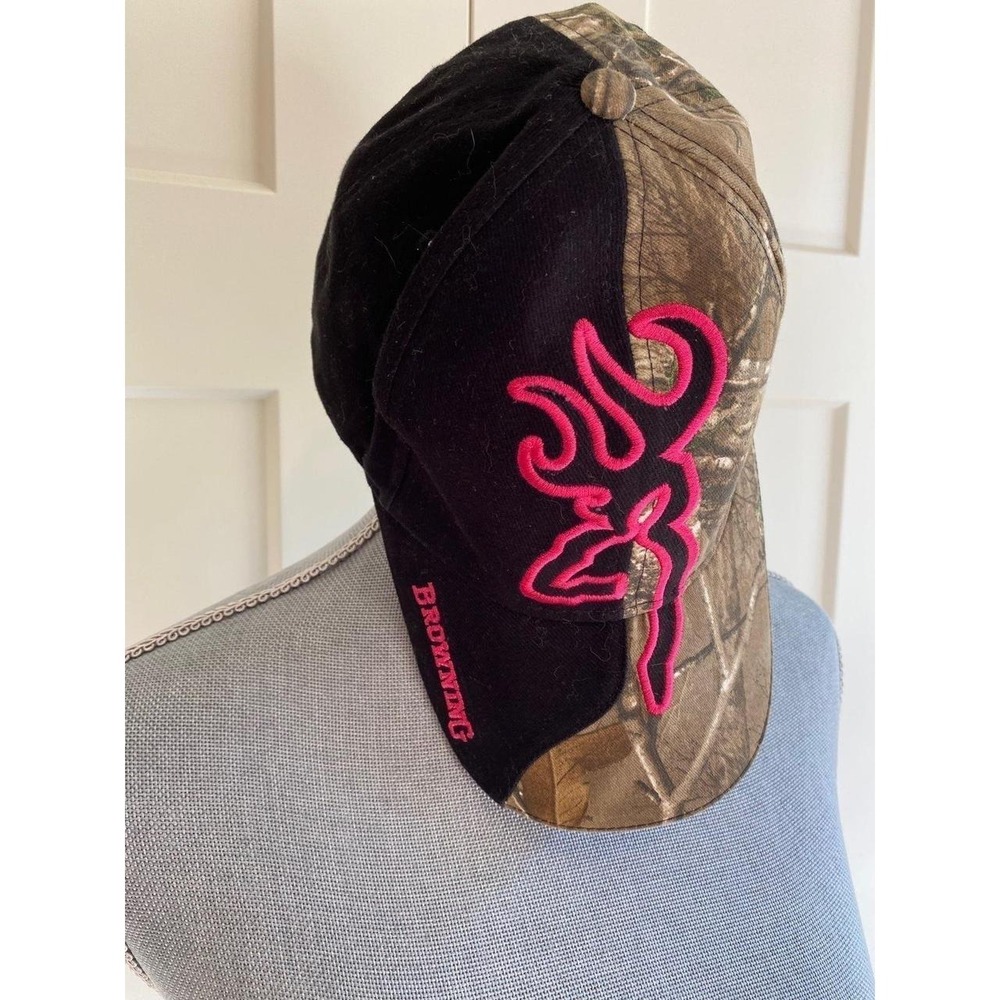 Browning Hat Buckmark Baseball Cap Strapback Hunt Outerwear sku24